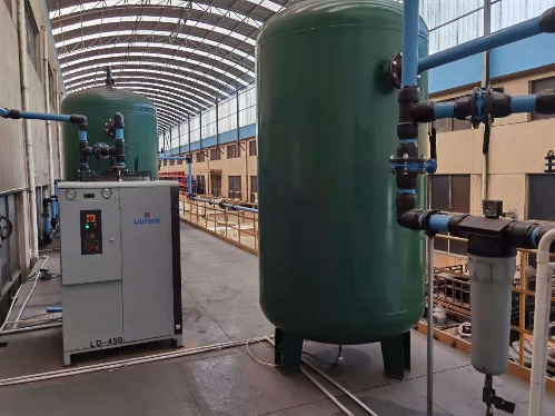 LIUTECH柳泰克全套压缩空气系统应用于铸造行业